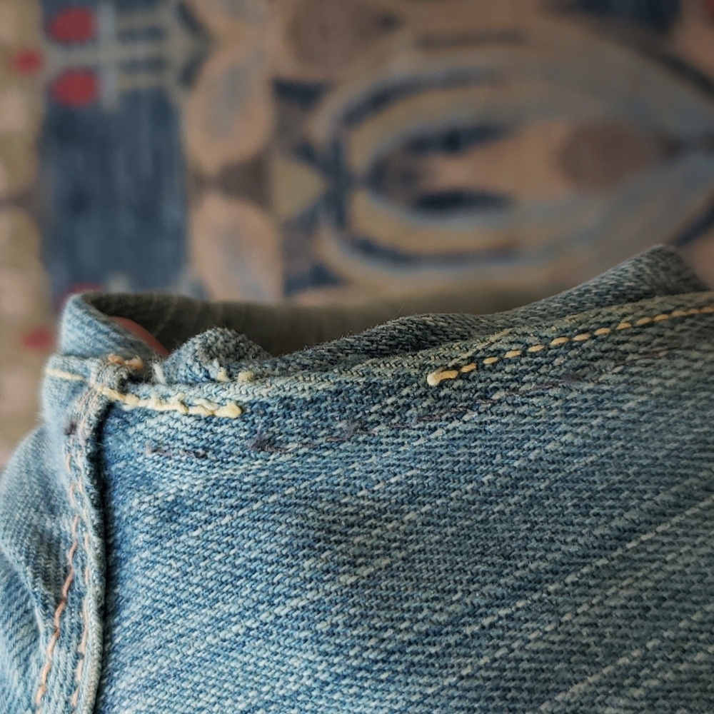 RARE vintage Sugarcane slubby Japanese denim jeans - Picture 8 of 9